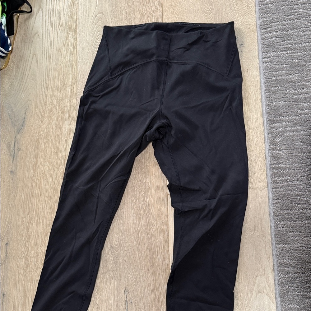 Lululemon High-Waisted Black Leggings
